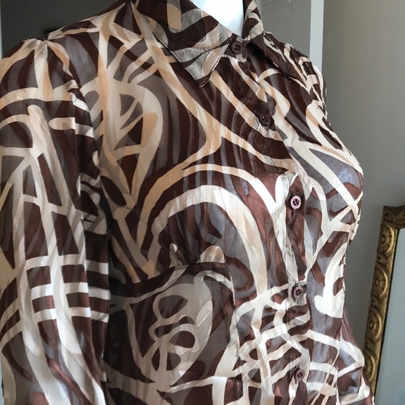 Bentley A. Spellbound Roni button down blouse - Picture 2 of 6